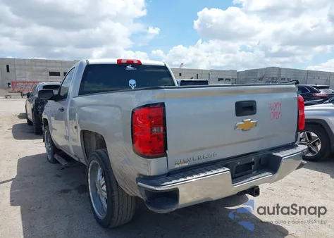 2016 Chevrolet Silverado 1500 Ls из США, поврежденный, VIN 1GCNCNEC0GZ352014